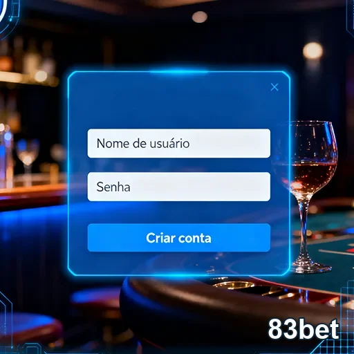 Guia sobre login - 83bet